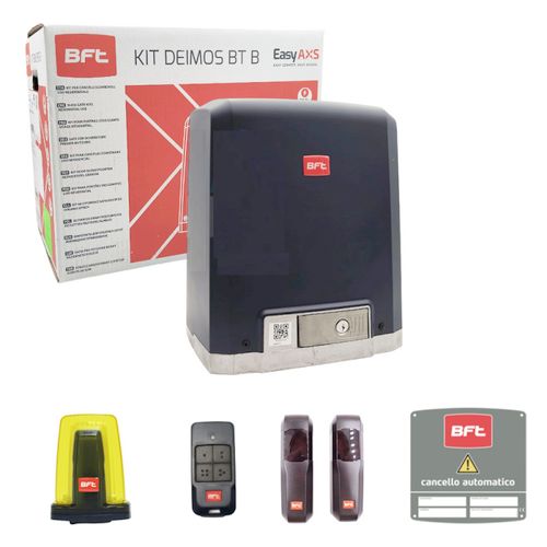 CANCELLO SCORREVOLE 24V 600KG CON CENTRALE HAMAL - BFT 2618190