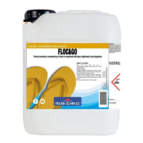 FLOCCULANTE LIQUIDO 5KG MULTIVITAMINICO FLOC&GO - LAPI PS1514005