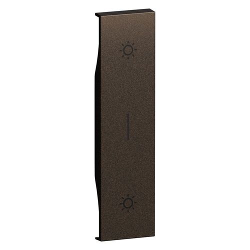 L.NOW - COVER DOPPIO PULSANTE 1M BRONZE - BTI KB05L