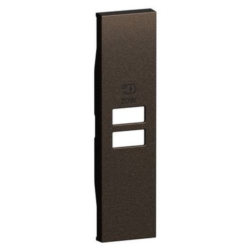 L.NOW - COVER CARICATORE 2USB 1M BRONZE - BTI KB13C