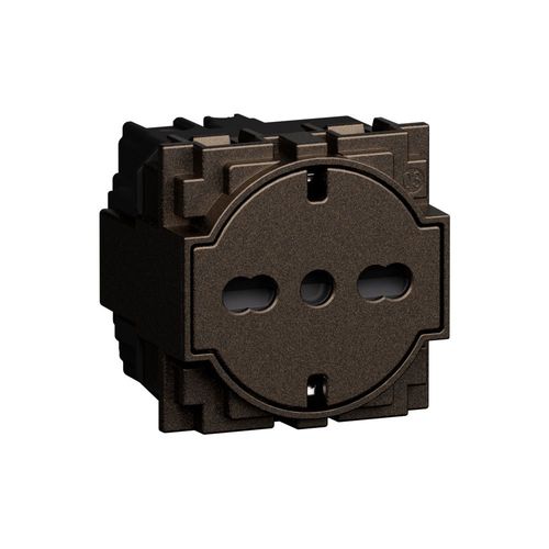 L.NOW - PRESA FLAT 16 A STD GER-ITA BRONZE - BTI KB4140A16F