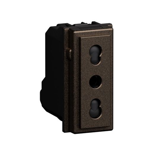 L.NOW - PRESA 2P+T 10/16A 250VAC BRONZE - BTI KB4180