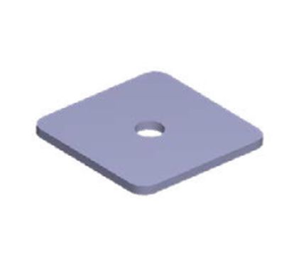 RONDELLA APPOGGIO MODULI 50X50X3MM - LAN 8004-001-OP01
