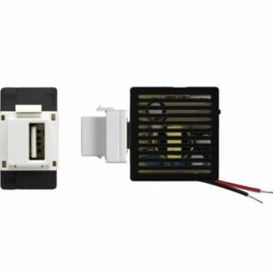 ALIMENTATORE USB 2,1A 5V KEYSTONE BIANCO - NUV 9102