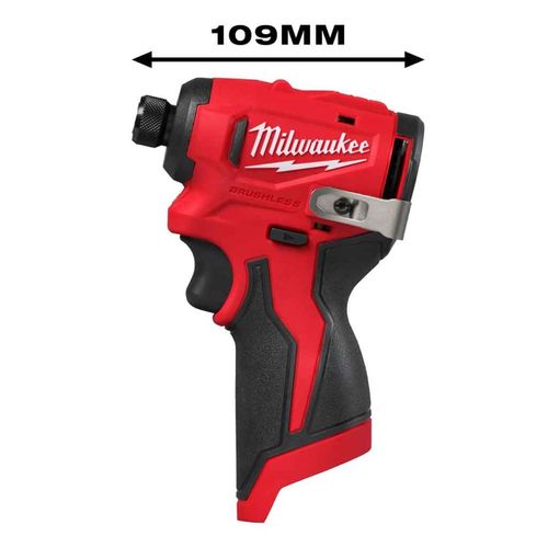AVVITATORE AD IMPULSI 1/4" 12V BRUSHLESS ATT.ESAG. SENZA BAT - COP 4933499689