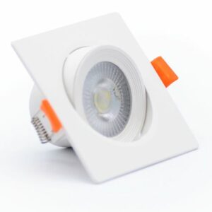 FARETTO INCASSO ORIENTABILE LED QUADRATO 7W 4000K 650LM BIAN - DRL VA03L140Q