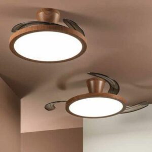 PLAFONIERA VENTILATORE LED 35W CCT 3900LM DIM/RGB 24X49CM LE - F.EU LED-CONDOR-WD