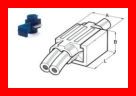 CONNETTORE RAPIDO SEZ. 1,50-2,5MM BLU - EGR B.B.