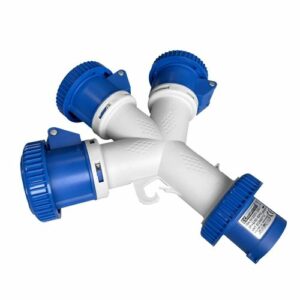 MOLTIPLICATORE 3 USCITE IP67 220V 2P+T 16A - ETN EC690713