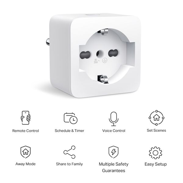 TP10(1-PACK)MINI SMART SOCKET WIF - ERT 371424000