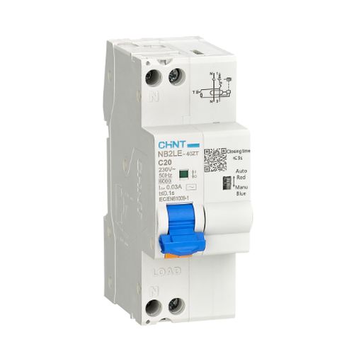 NB2LE-40ZT 1P+N INT MTD SMT C25 30mA A - CHT 533746