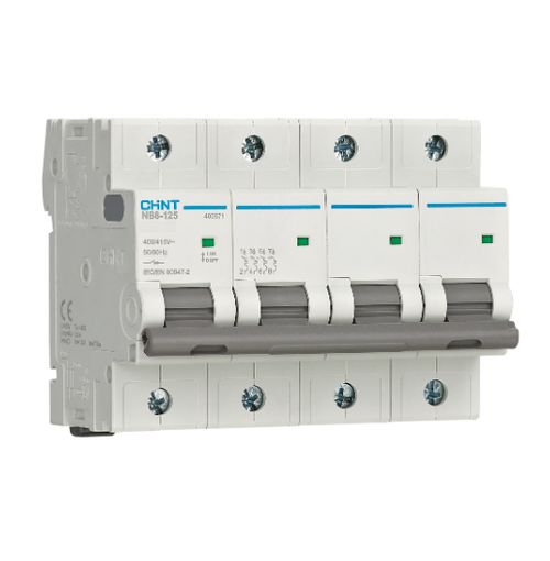 NB8-125 4P 100A 10kA 8In - CHT 400570