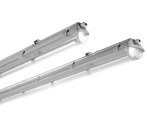 PLAFONIERA STAGNO 2X36 IP65 VUOTA 120CM PER NEON LED - MCA 41559