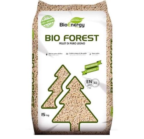 PELLET IN SACCHI DA 15KG BIOENERGY ENPLUS A1 IT348 - BIOE PELLET