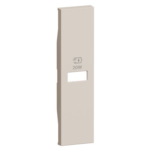 L.NOW - cover caricatore 1USB 1M sabbia - BTI KM11PD
