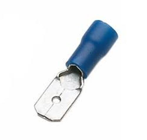 CAPICORDA FASTON MASCHIO BLU SEZ.2.5MM 6.3X0.8MM - INR ICIQ268FSPC